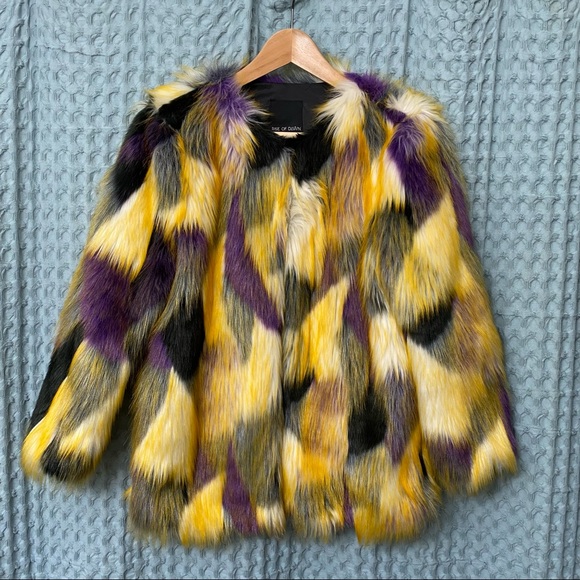 Rise of Dawn Jackets & Blazers - Rise Of Dawn Tiger Mist faux fur jacket